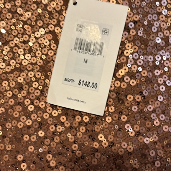 Splendid collection Blouse 
Size: M color:Gold
New wit Tsg - Picture 3 of 10